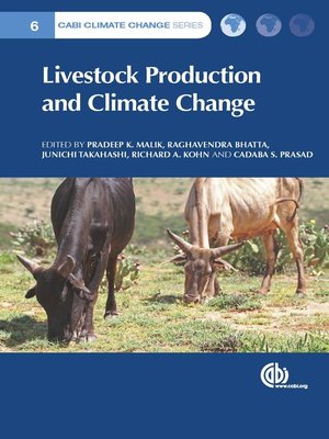 cover image of Livestock Production and Climate Change